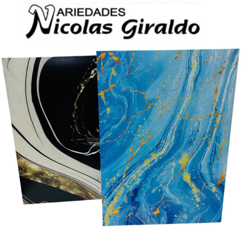 Caja regalo jumbo marmolizada grande mg5