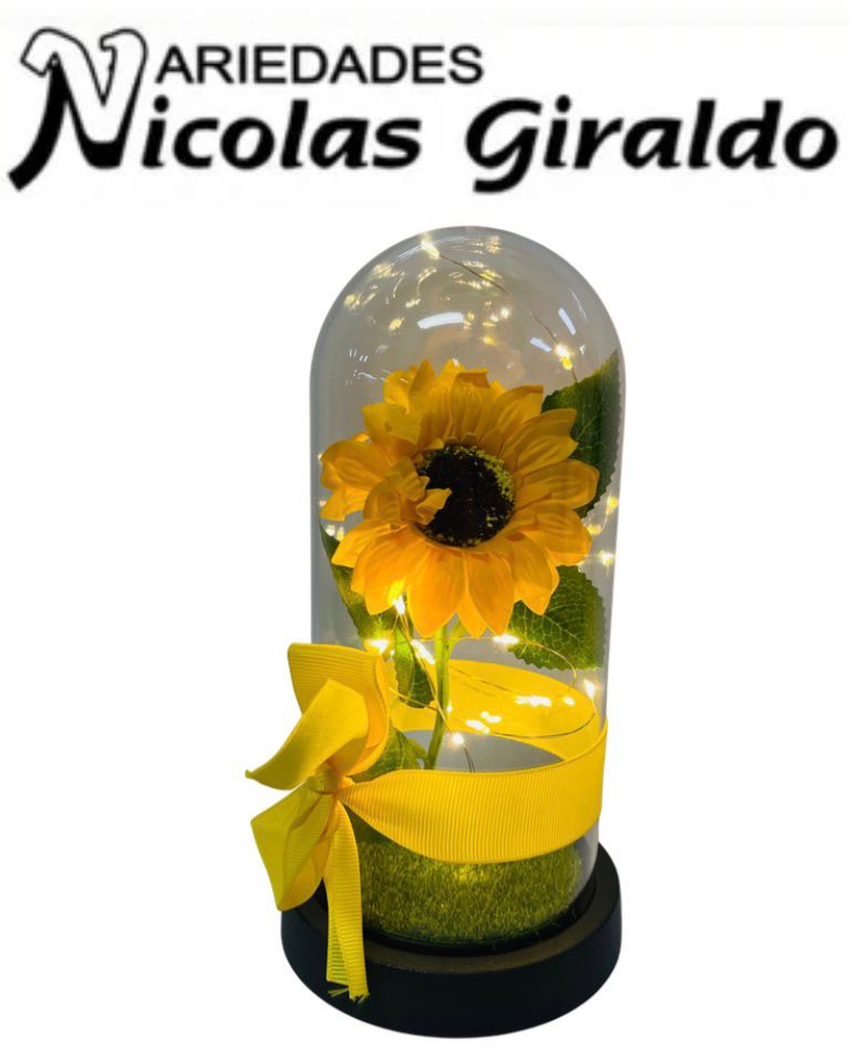 [2D-11912] Urna decorativa rosa luz grande 