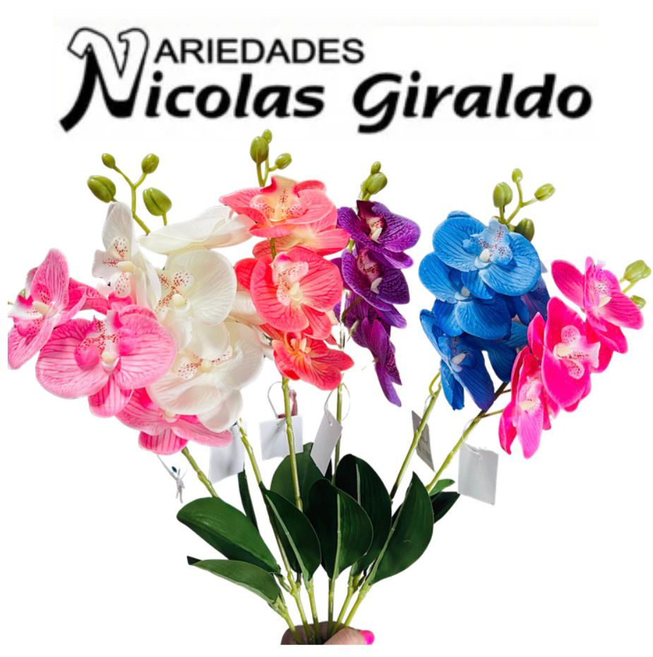 [08-874] Flor ramo orquidea x5