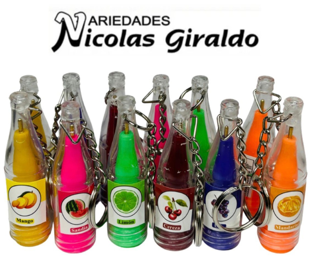 [FRUIT-PEN] Llavero lapicero pqt x12   