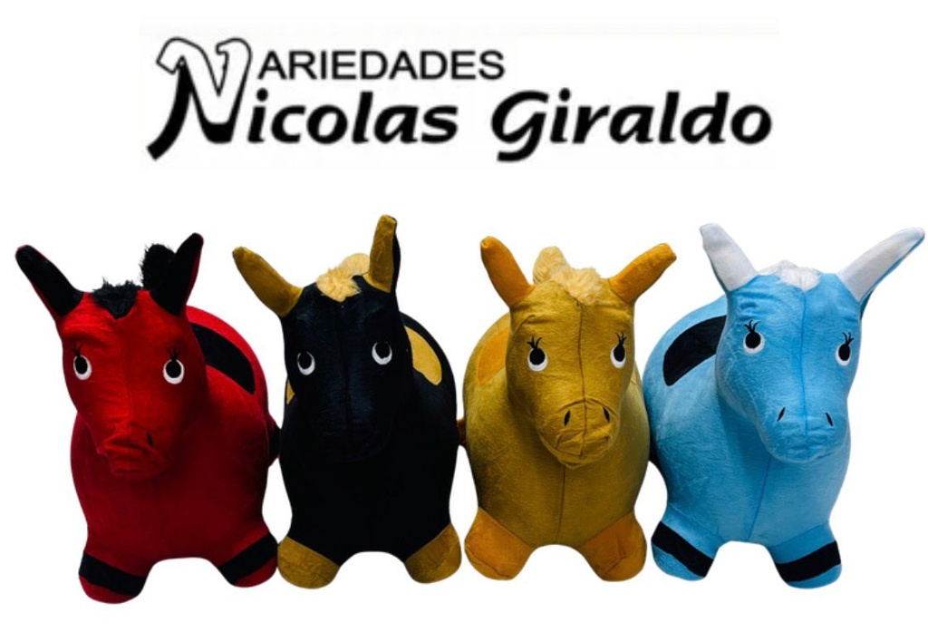 Animal montable con pijama surtido