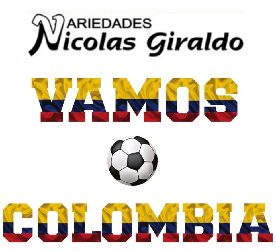 Banderin vamos colombia LXL