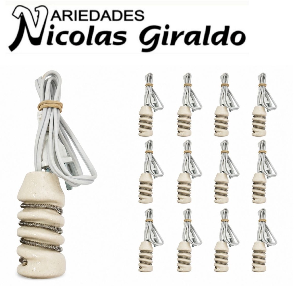 [ELEC-082] Electrodo sencillo de loza  PQT X12