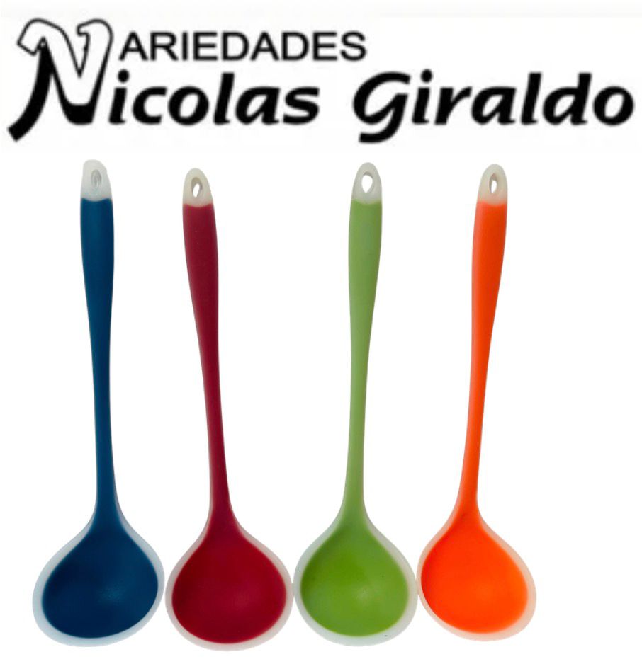Cucharon hondo fino silicona 