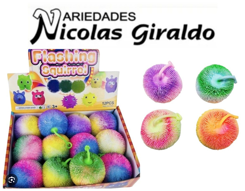 Bolitron redondo tricolor CJ X12 