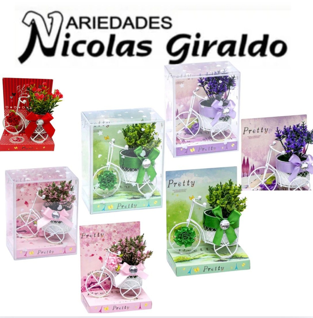 Detalle acetato bicicleta flor  CJA X12