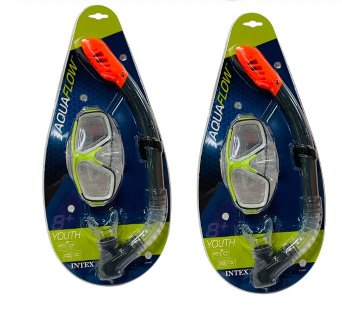 [55949] Set buceo snorkel intex fino