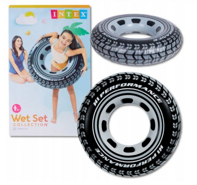 Flotador redondo forma llanta intex #90 