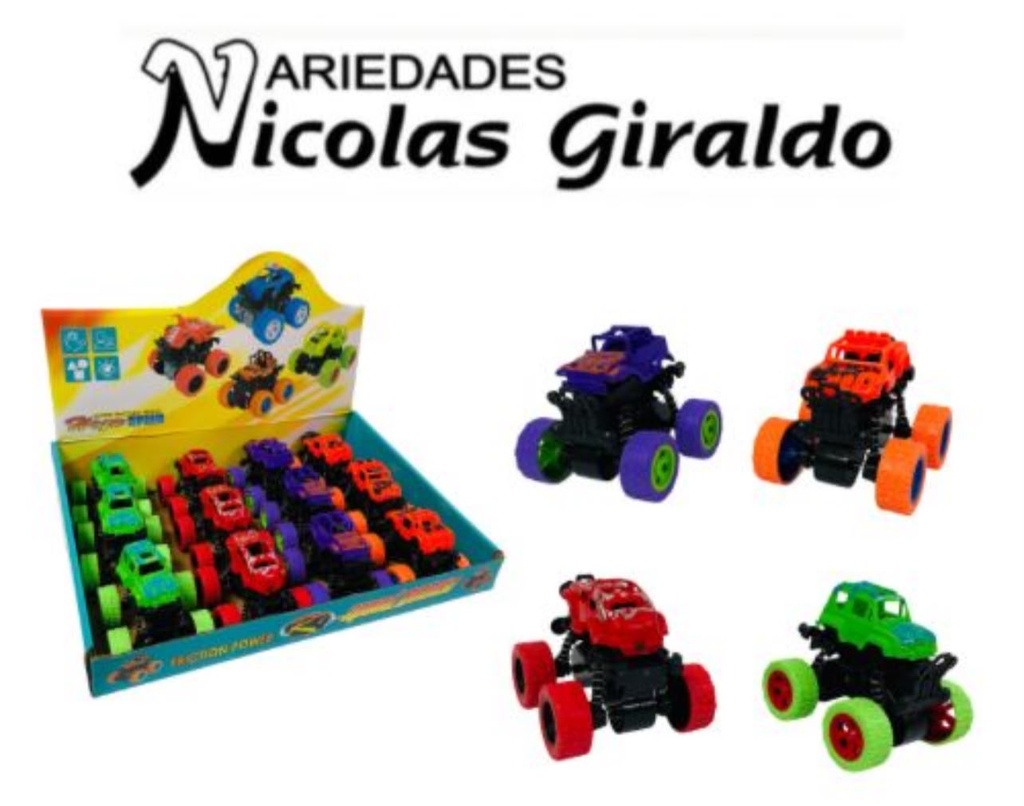 [SE9782] Carro impulso llanton cja x12