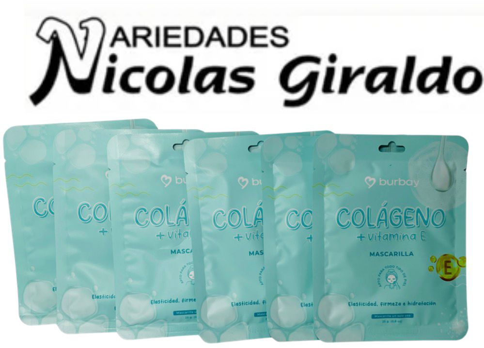 [B-104] Mascarilla en velo colageno PQTX12    