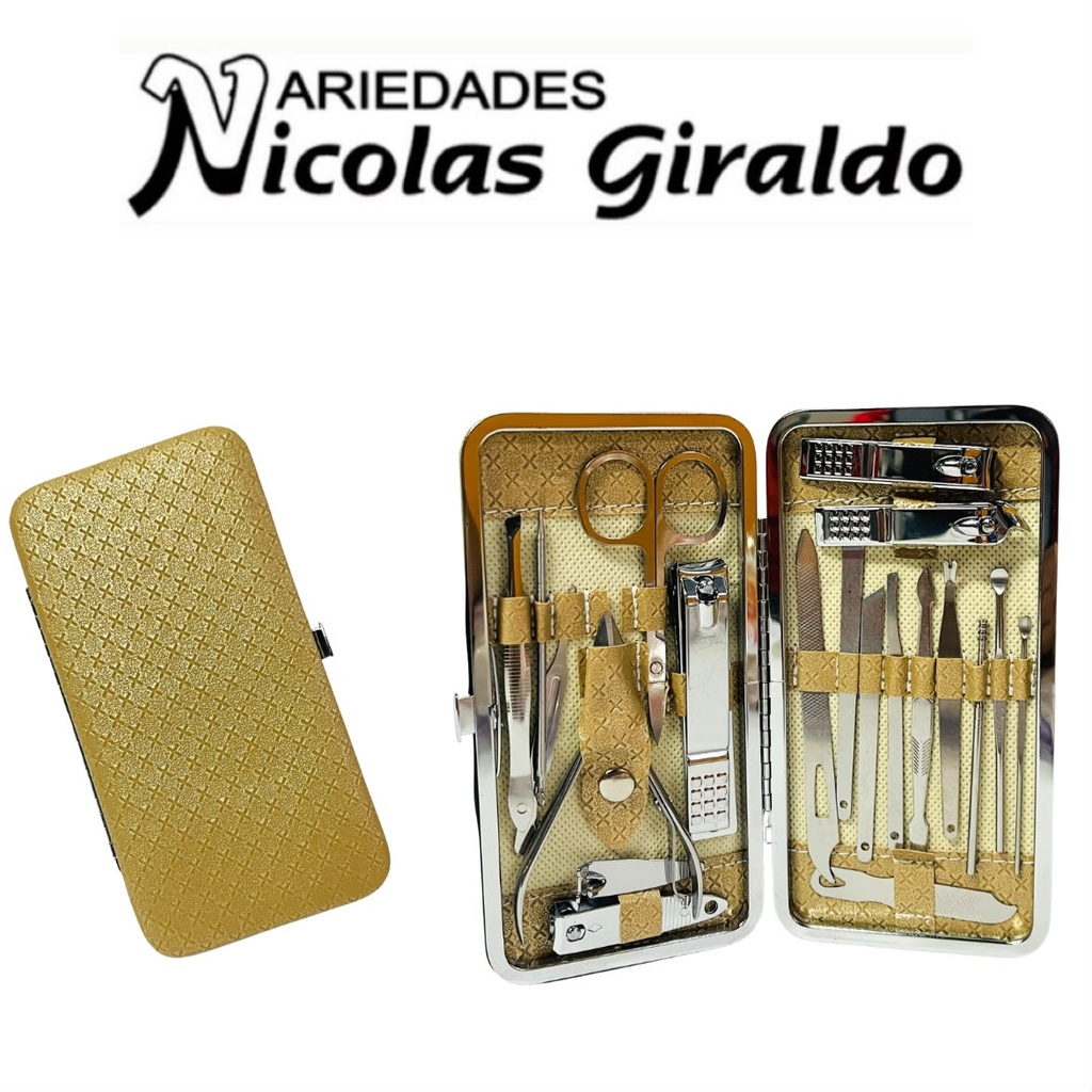 Manicure cartera grande X19 piezas