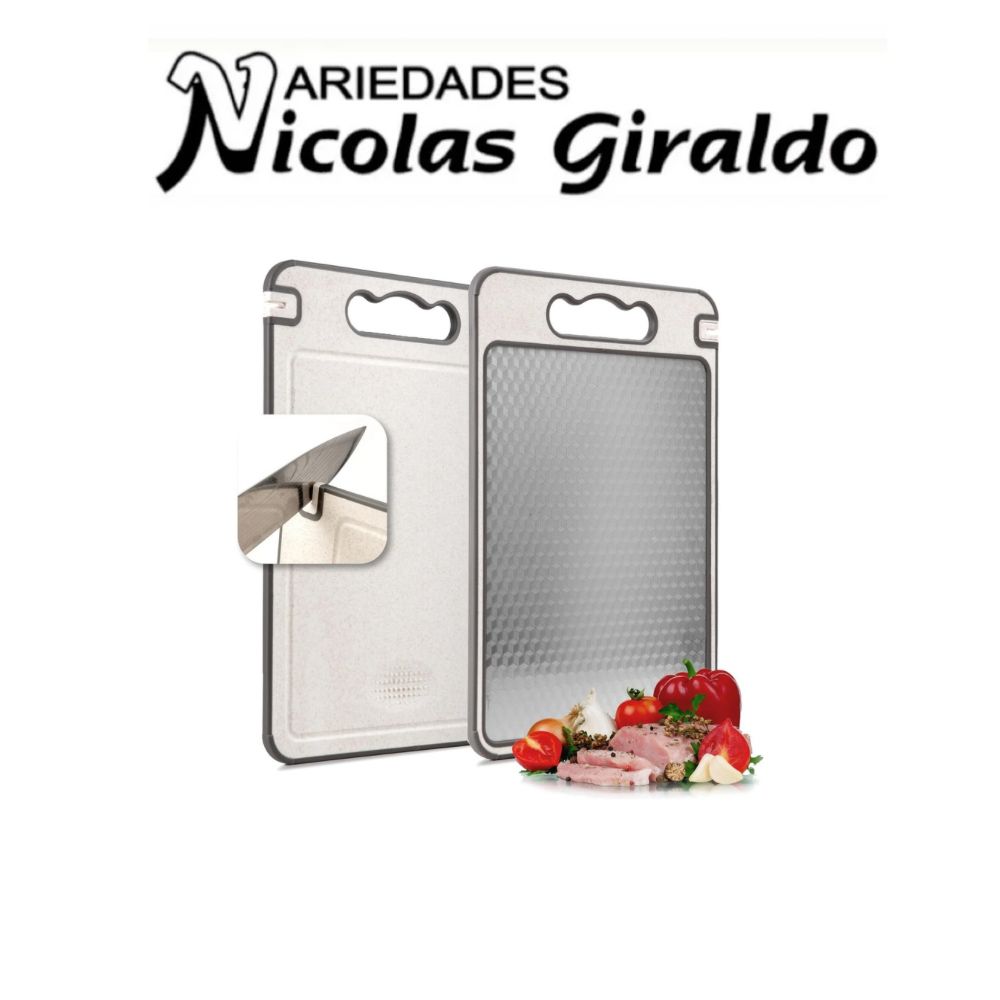 [ZM25-1513] Tabla picar doble fina aluminio 24X36 