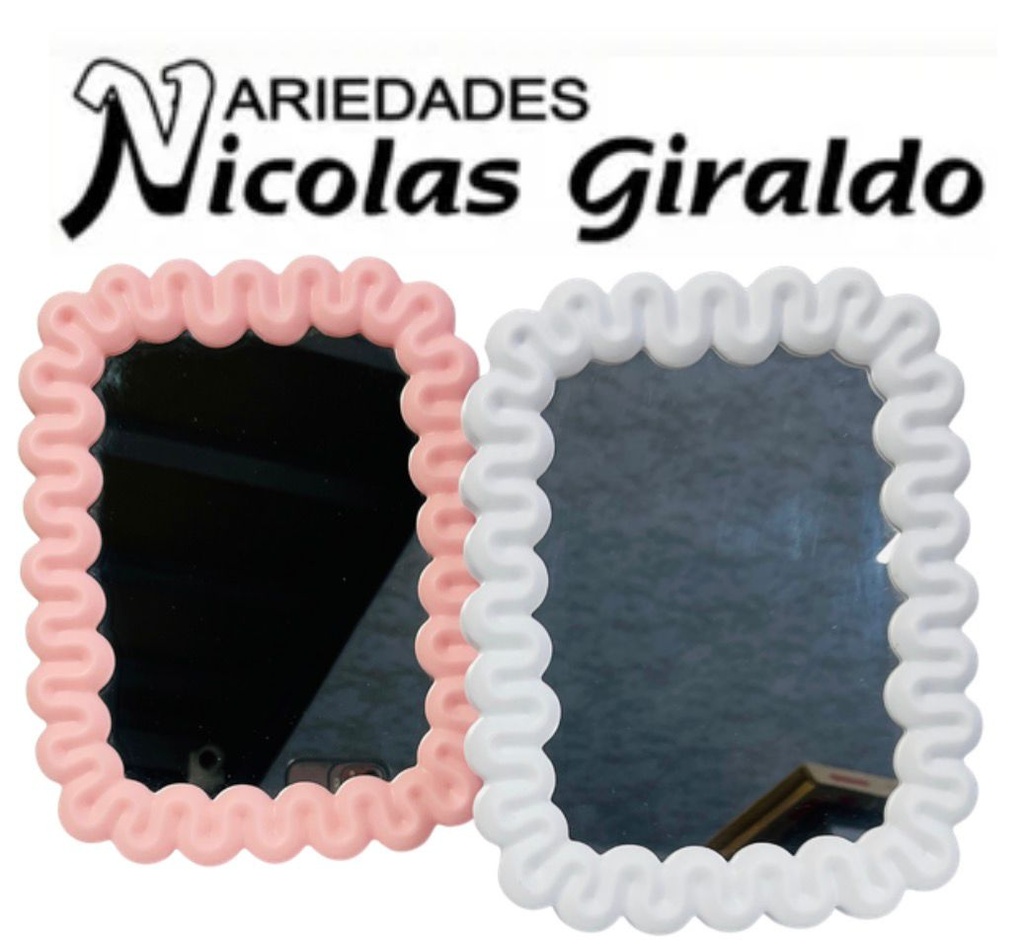 Espejo caja con base 