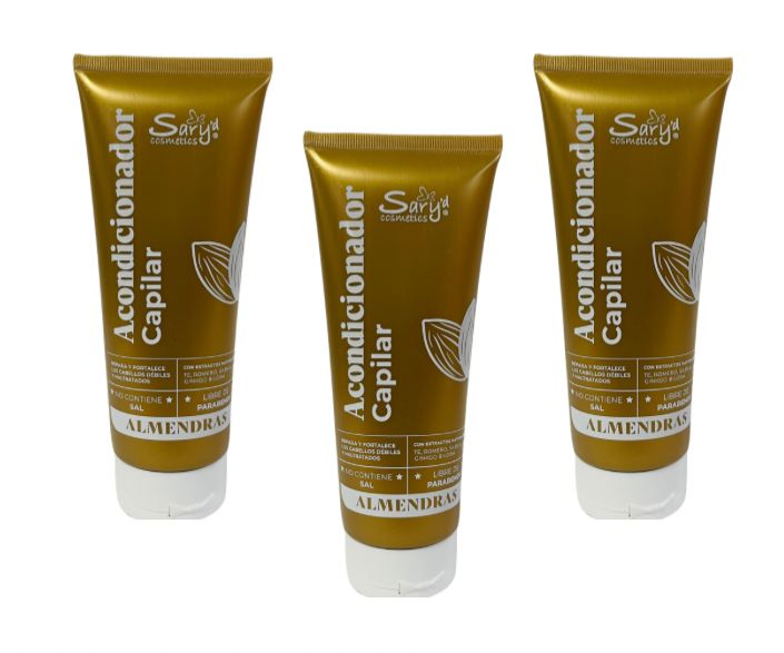 [SY44475] Acondicionador saryd x200ml almendras (dorado)  