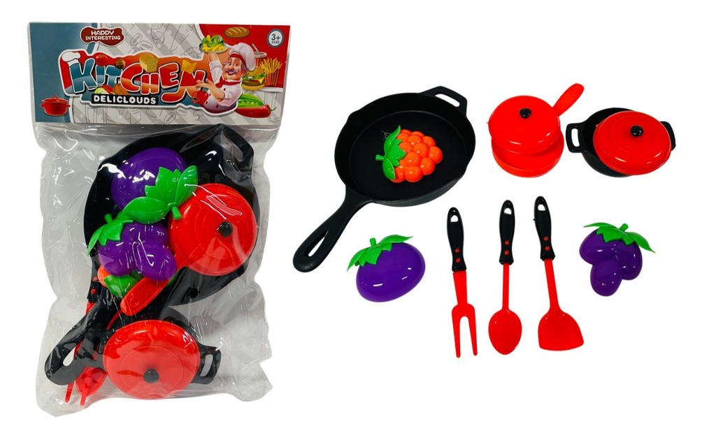Vajilla infantil bolsa 