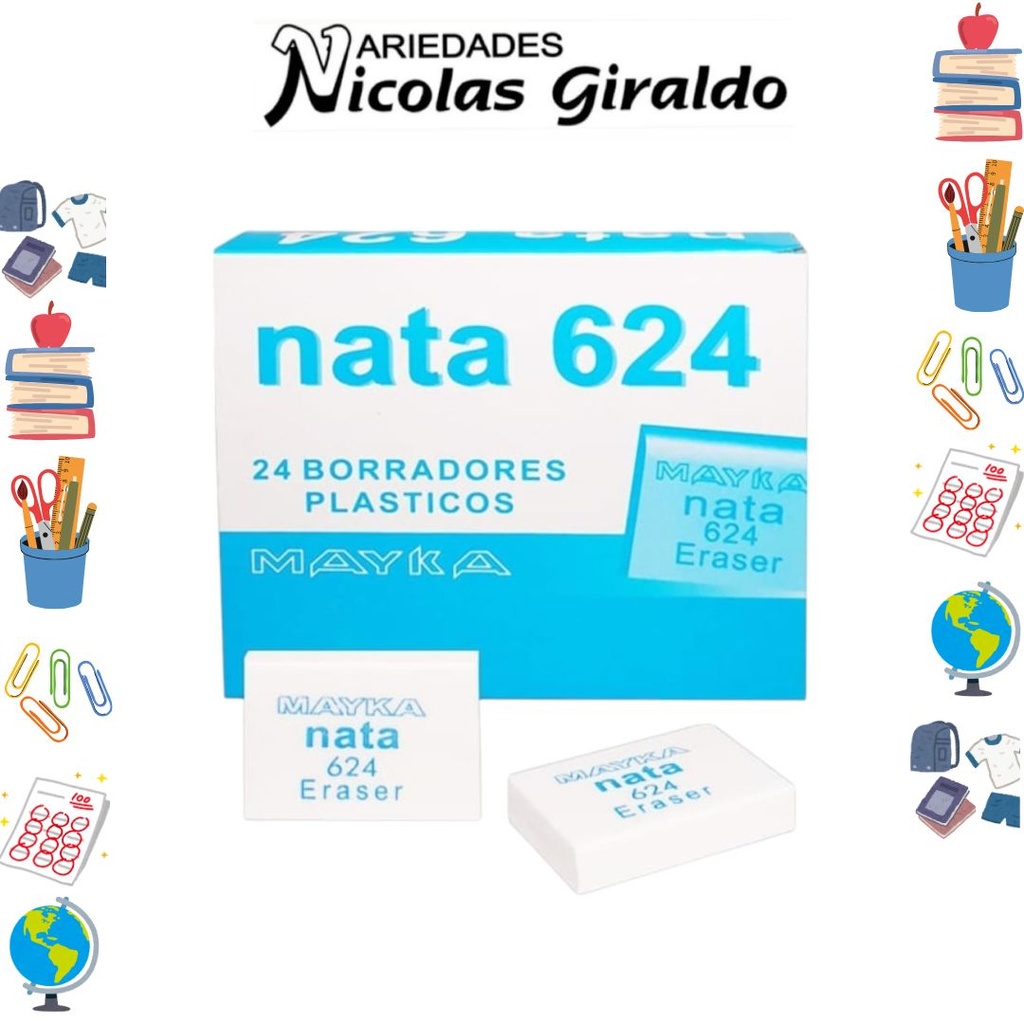 [NATA624] Borrador nata pequeño x24 