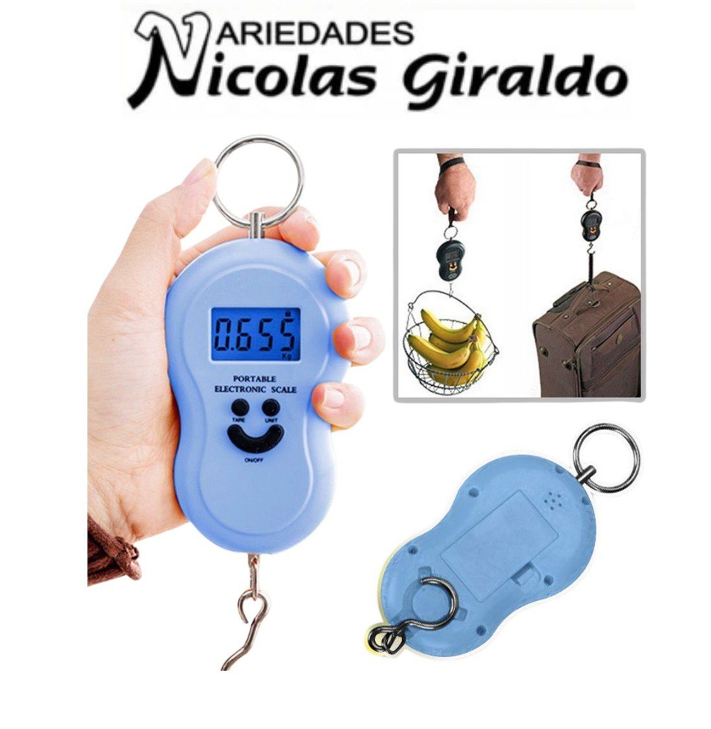 Pesa portatil de 50 kilos