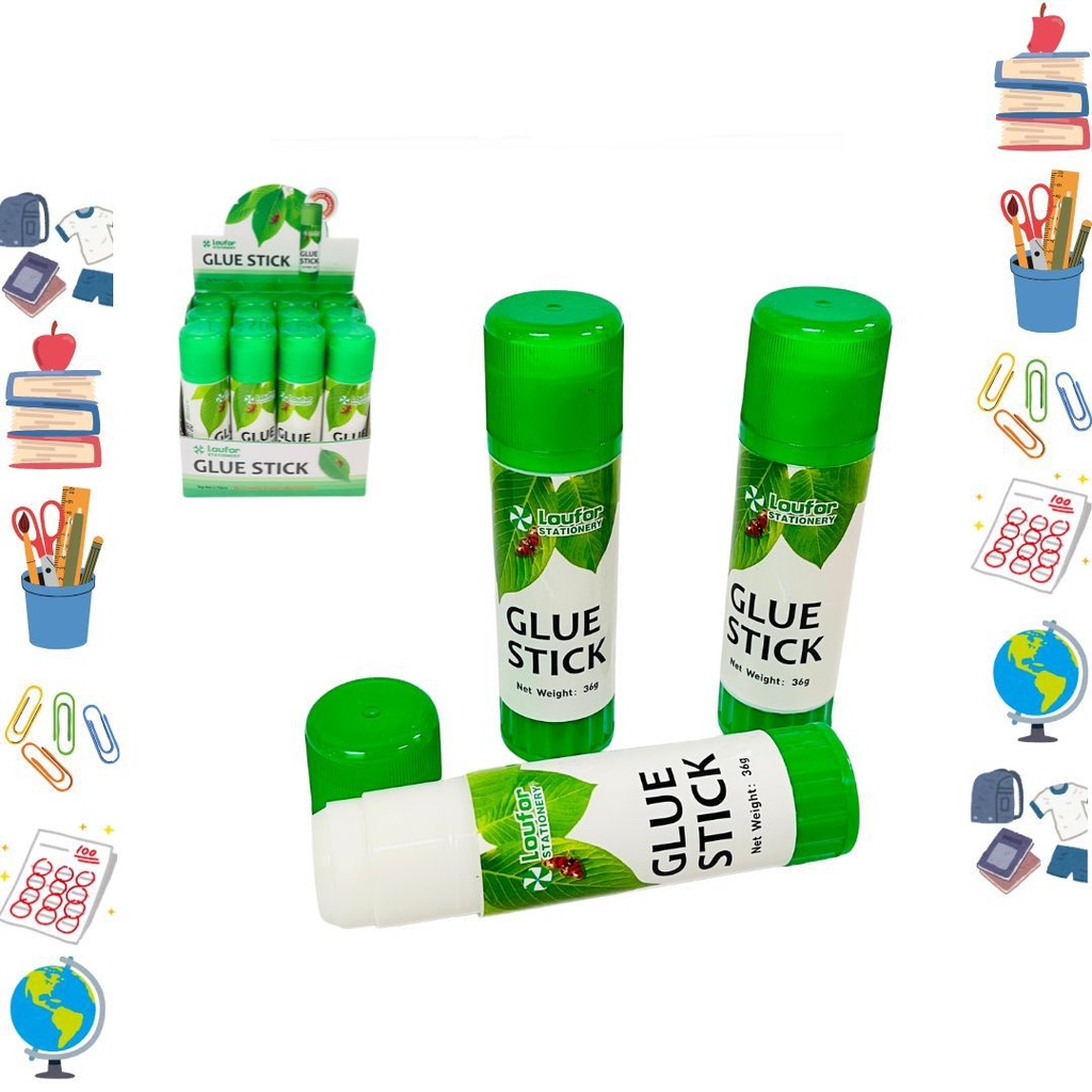 Colbon barra glue stick 36 gms caja x12