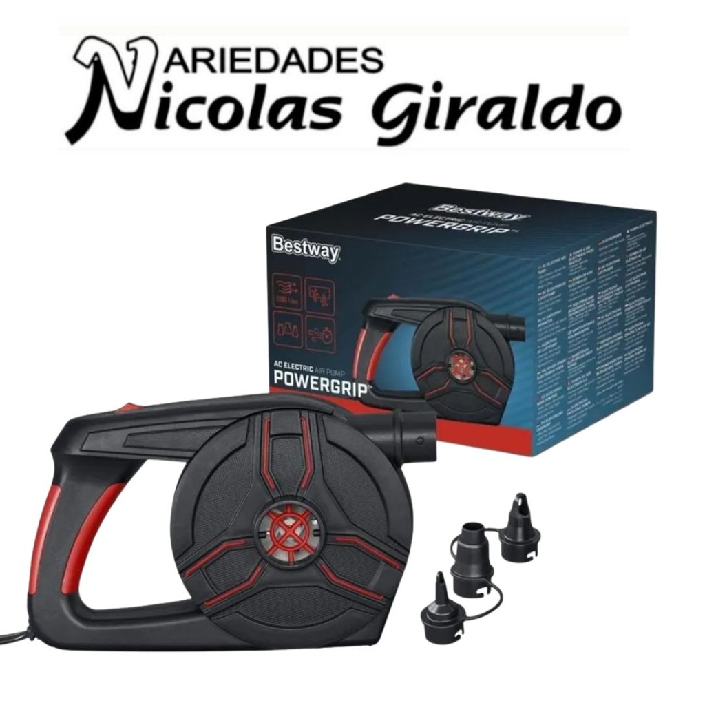 Inflador electrico besway 