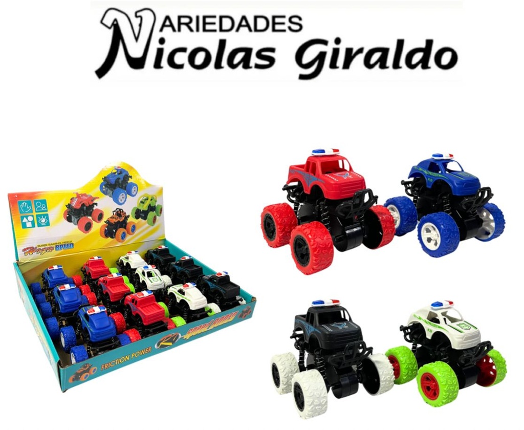Carro impulso llanton cja x12 