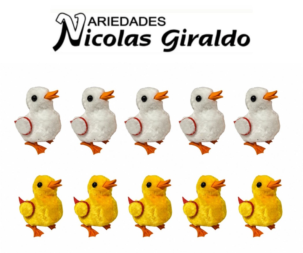 Pato sonido pilas paquete x10