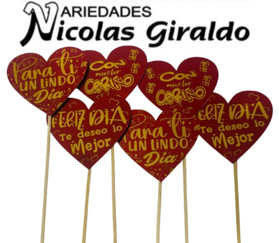 [111047] Pin piropos cariñitos X6 o X12 toda ocasion  