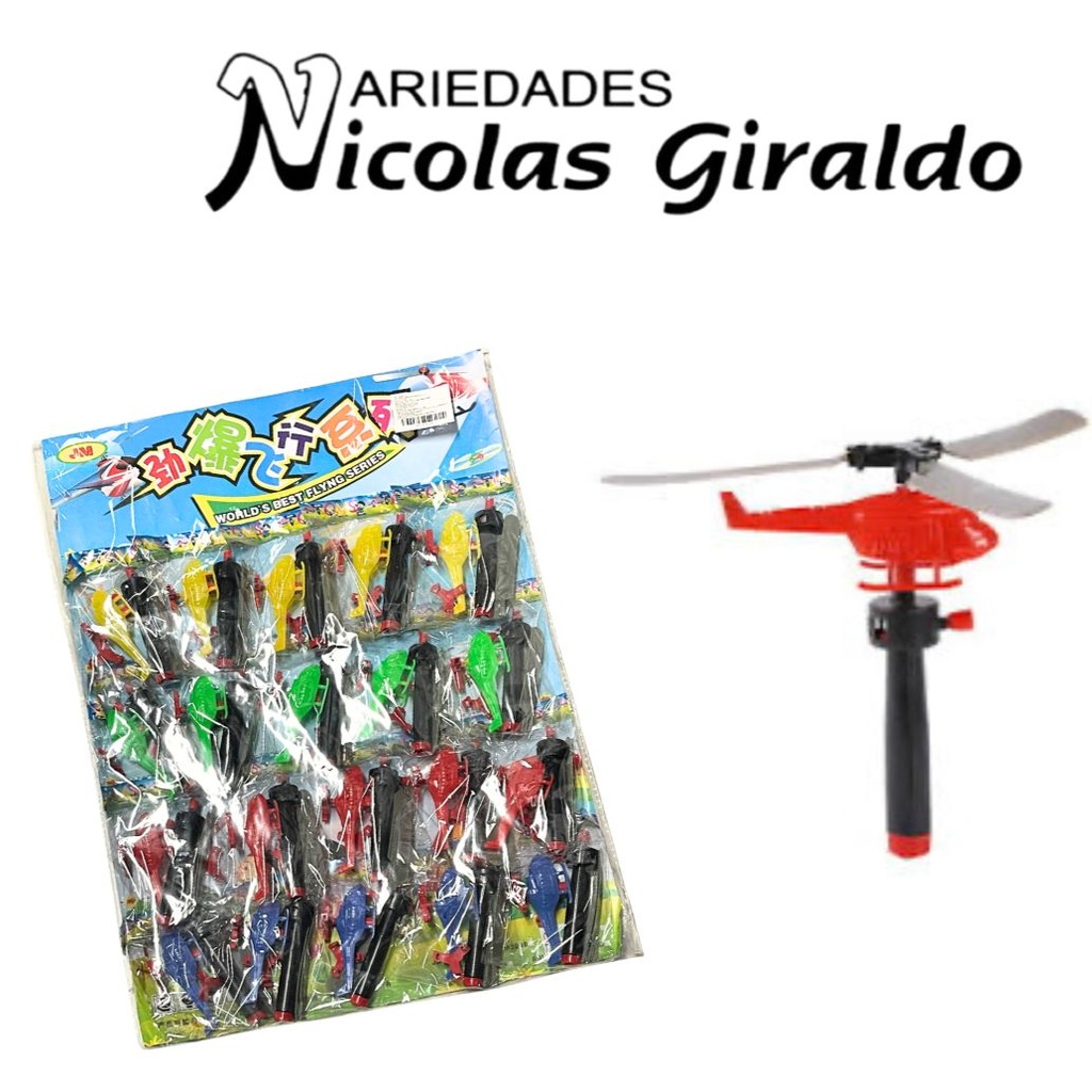 [SE9926] Lanza helicoptero mini carton x20