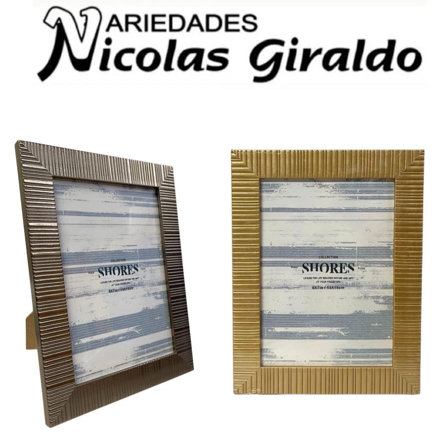 Porta retrato 5x7 acetato pequeño 