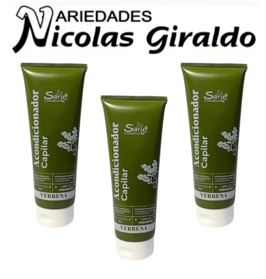 [SY44723] Acondicionador saryd x200ml verbena (verde) 