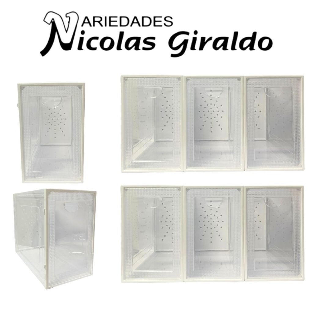 [PTQ1976] Caja plastica organizadora 34x27x17 PQT X6