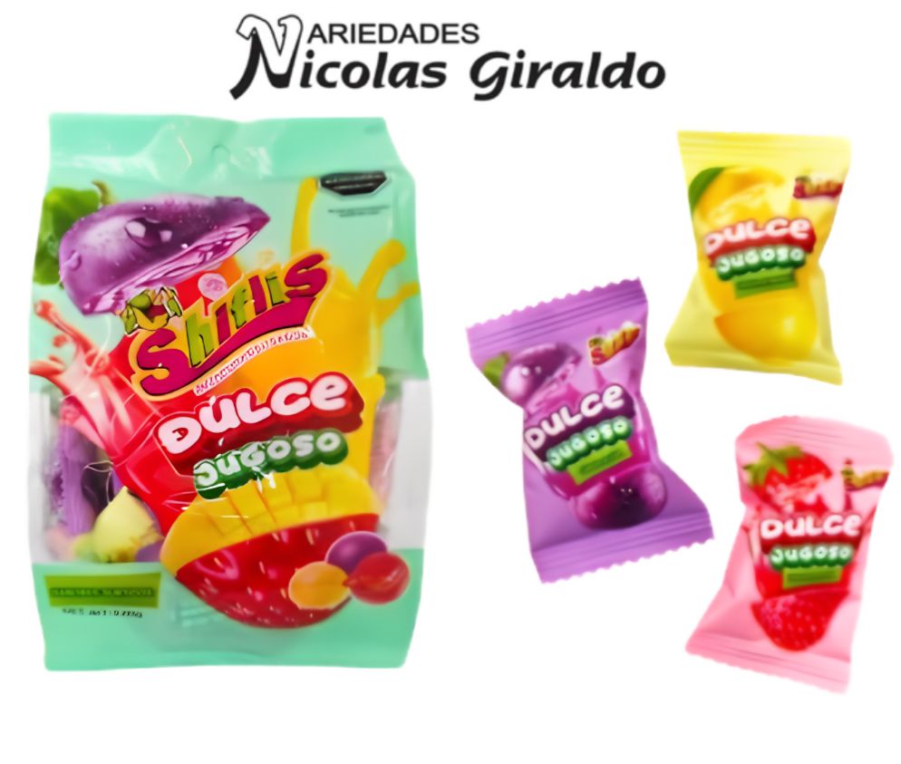 Dulce jugoso bolsa x320g