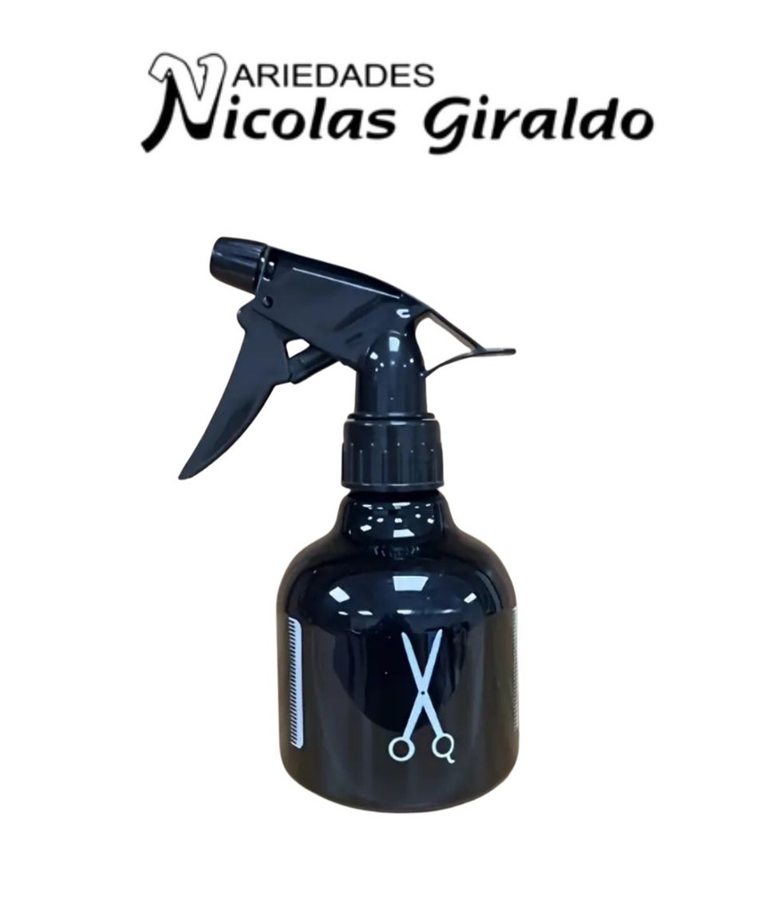 [WP606] Atomizador pistola negro pequeño x250ml PQT X12