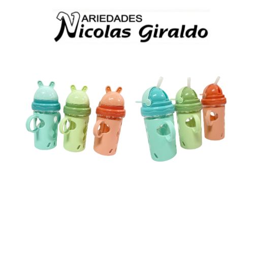 Vaso pitillo bebe fino pequeño (YNC125-051)