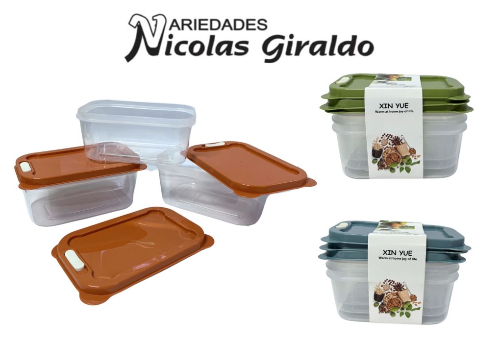 Coca mini rectangular x3 crisper