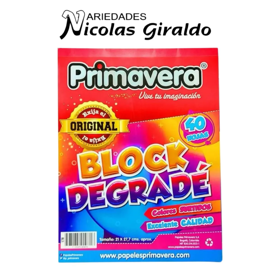 [P178] Block degrade primavera