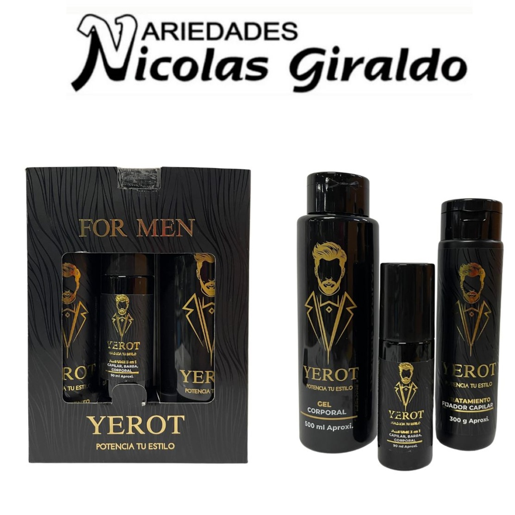 [175038] Kit hombre yerot x3