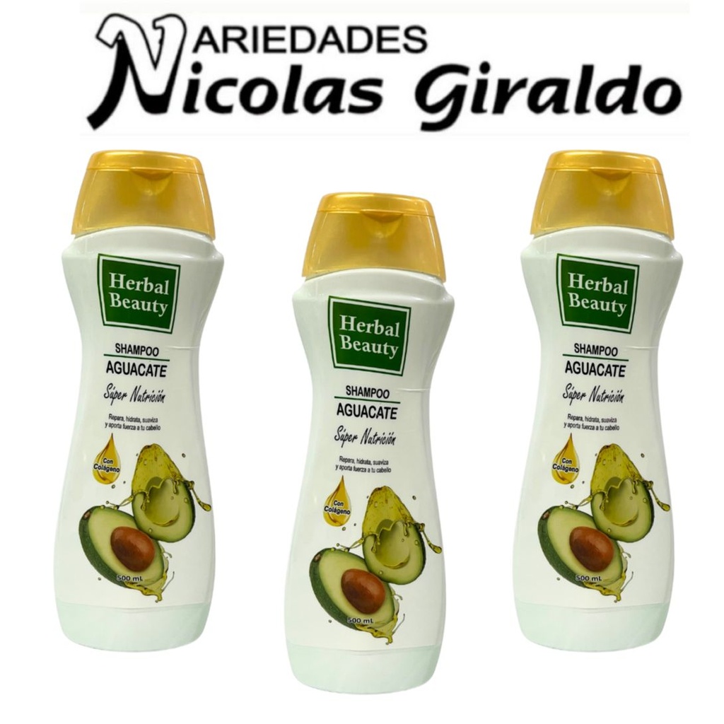 Shampoo Yenny sensual aguacate x500ml 