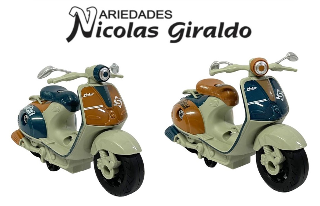Moto vespa didactica pequeña 