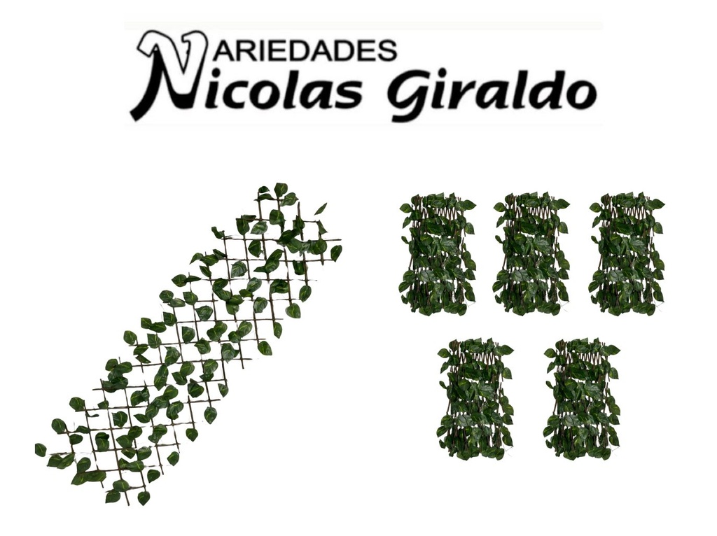 [PT25610] Cerca decorativa con hojas 67x2.35 PQT X5