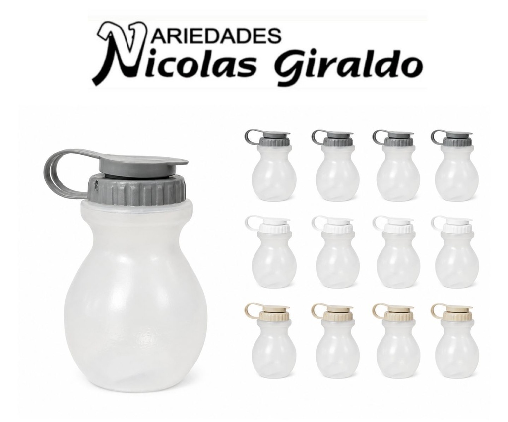 Salero plastico con tapa pqt x12 