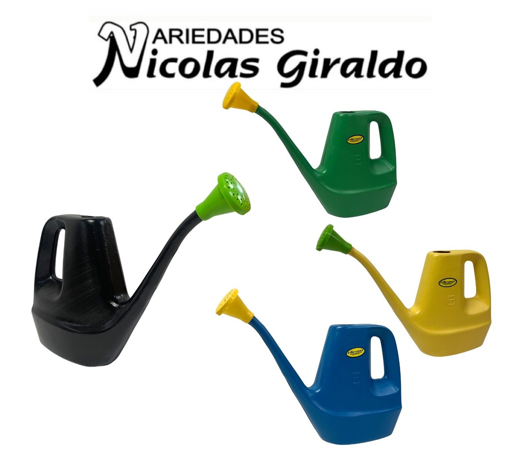 Regadera plastica pequeña 