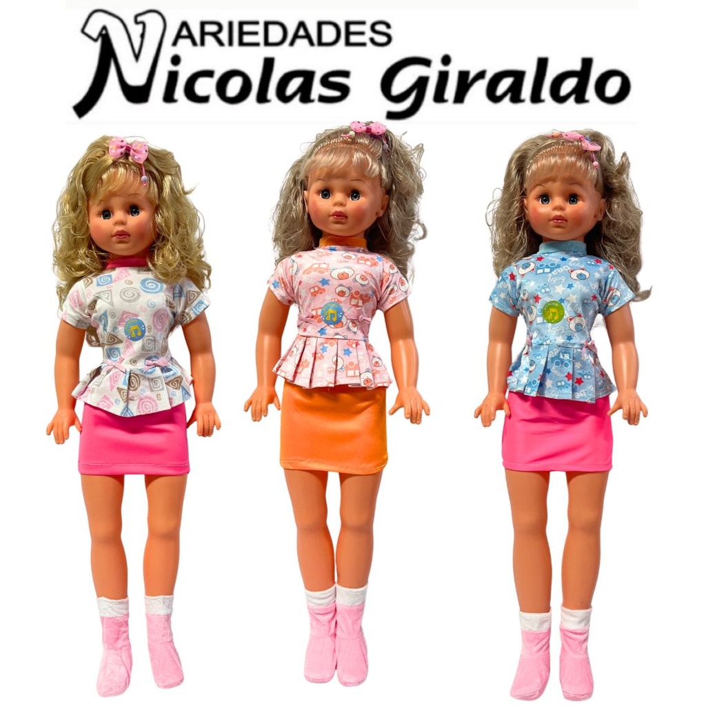 [JOH133] Muñeca laura (juguetes johana) 