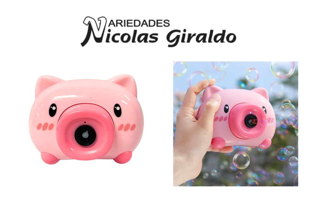 Camara burbujero cerdo