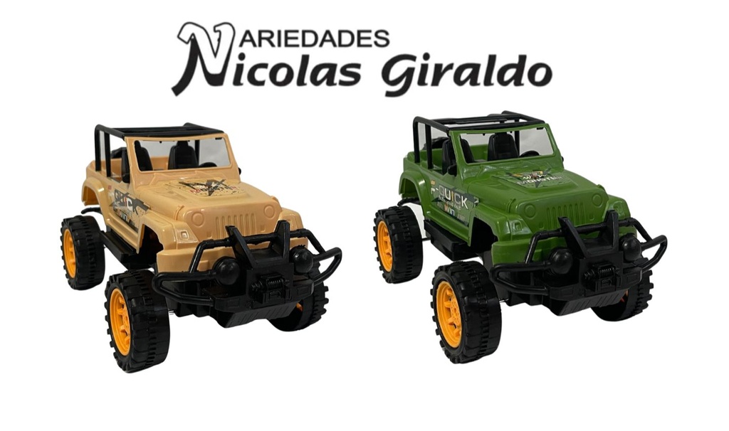 Carro impulso grande campero