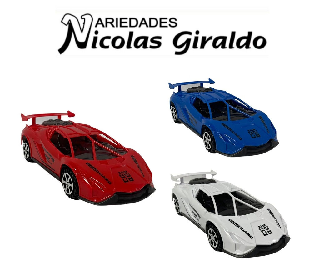 Carro impulso deportivo mediano