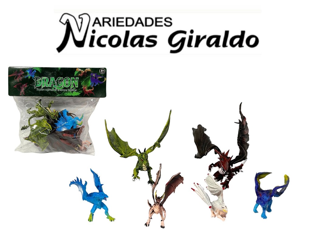Animal dragon x6