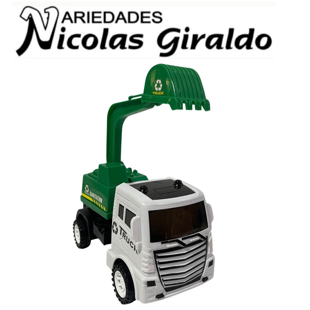 [HH123-1] Carro constructor fino grande retro