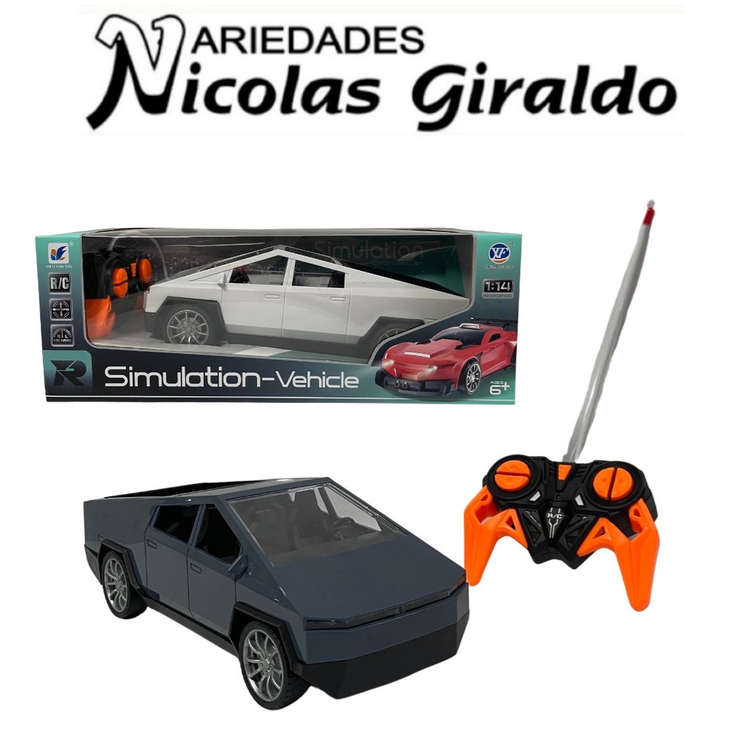 Carro control camioneta tesla