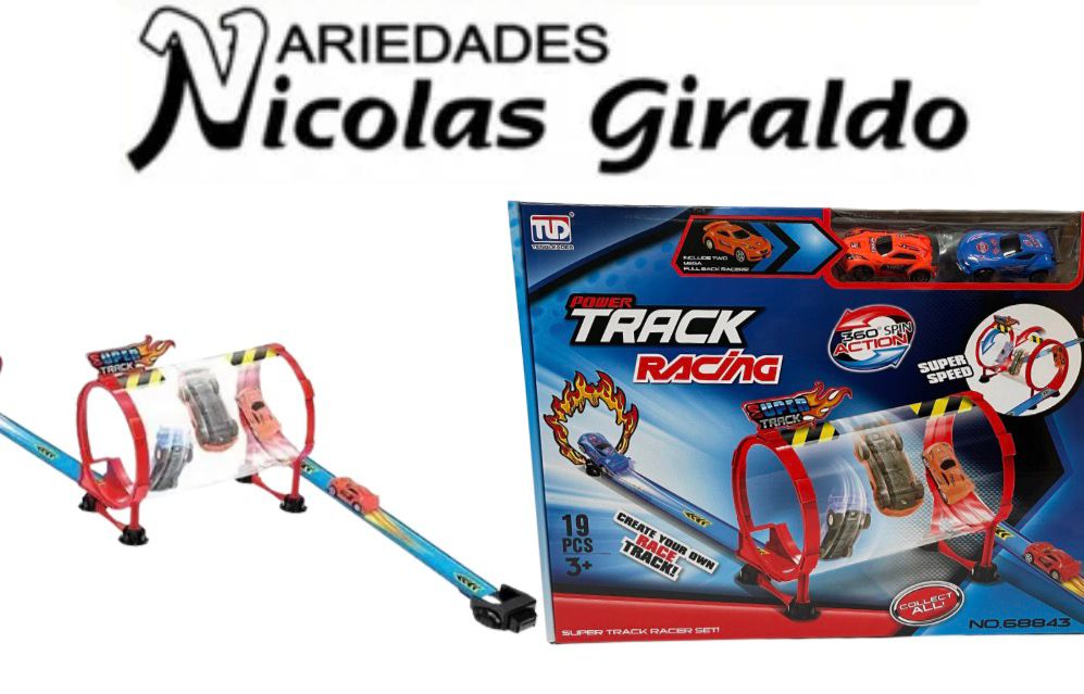 [MG35732] Pista carros tunel x19 piezas