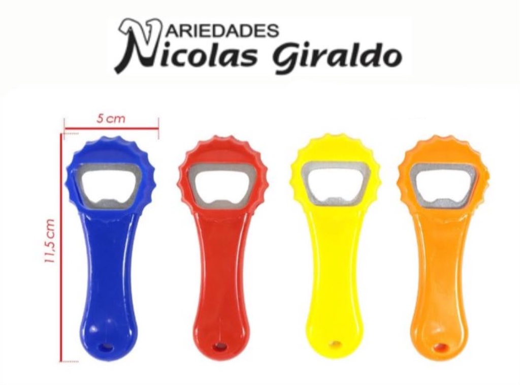 Destapador plastico sencillo PQT X12  